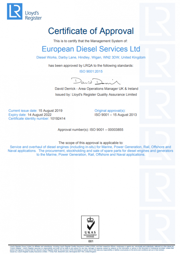 ISO9001 Aug19