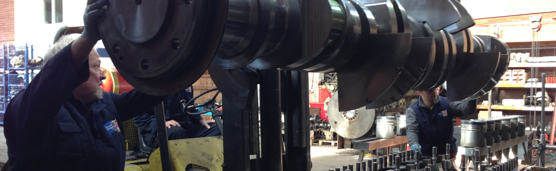 Supply of RUSTON 8RK270 Crankshaft & Bedplate