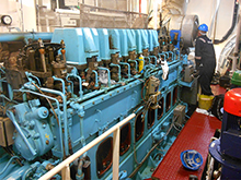 Ruston RK270 Main Engine Overhaul