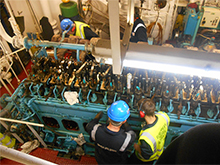 Ruston RK270 Main Engine Overhaul