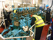 Ruston RK270 Main Engine Overhaul